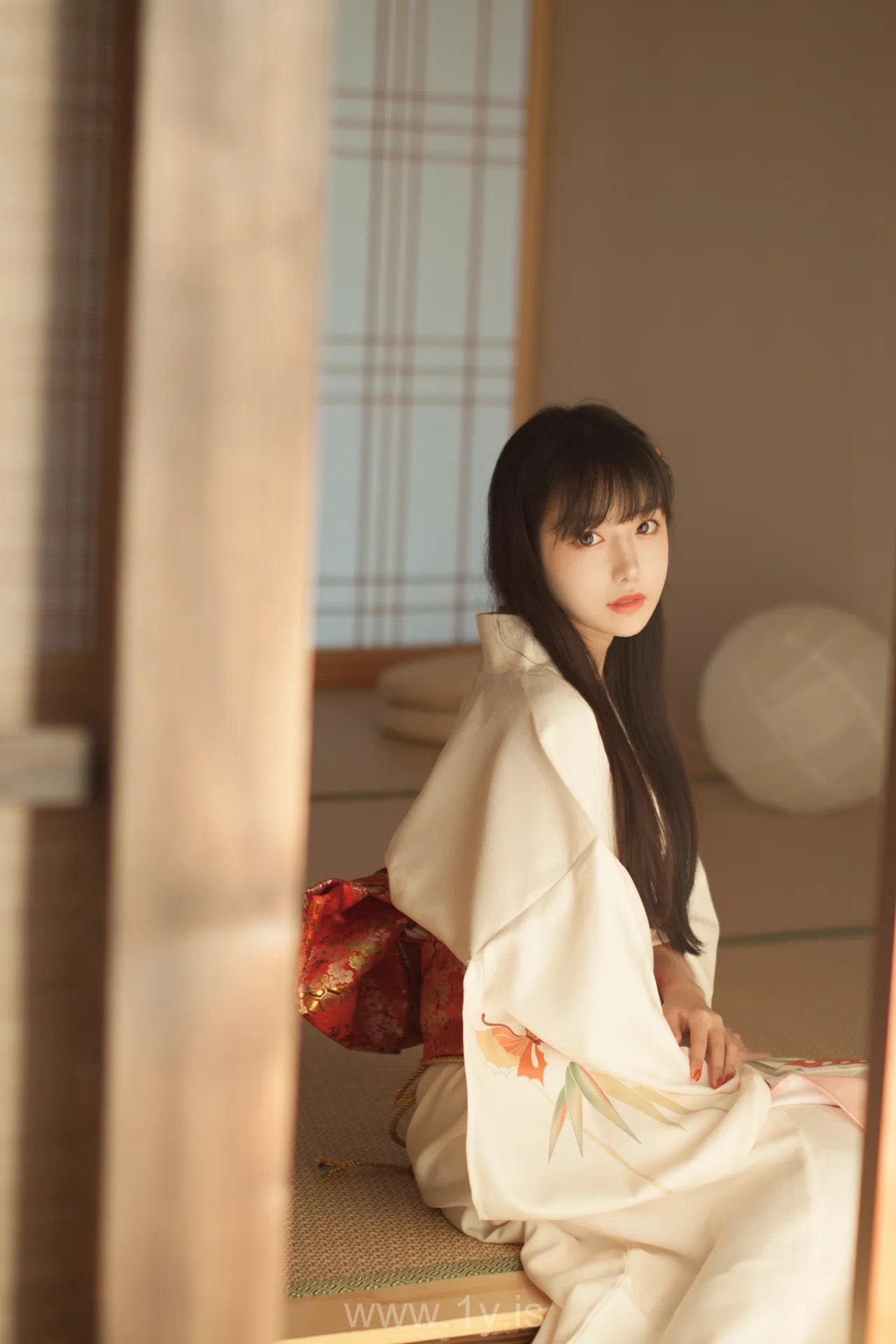 Coser@Shika小鹿鹿 NO.023 Nice-looking Asian Model 和服